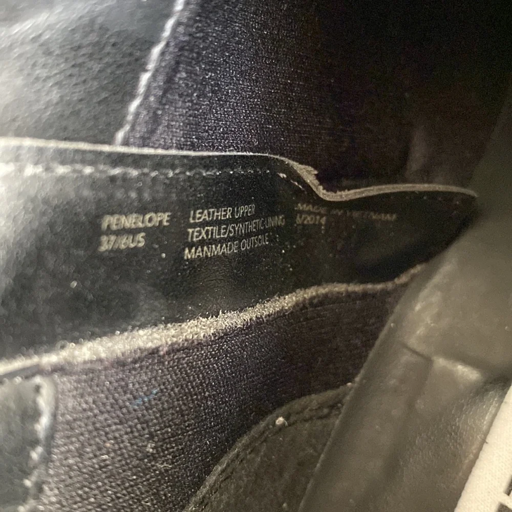 Dune London Penelope Black Suede/Leather Low Ankle Boot- Size 6M/ 37 - Picture 13 of 16